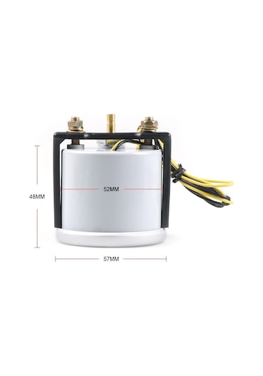 Jms Dynoracing 2 "52mm Evrensel 12 V Led Duman Len -1 0 2bar Turbo Boost Ölçer Ölçer / Turbo Boost Ölçer