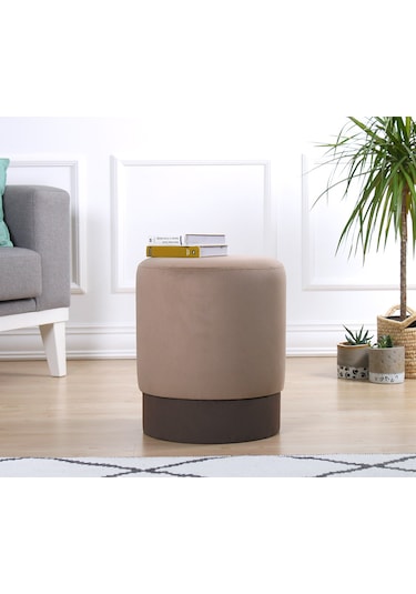 Lorencehome Lorence Home / Ropp Puf - Kahve