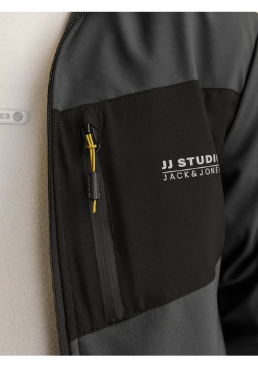 Jack&jones Jjtaylor Softshell Erkek Ceket 12259615 Gri