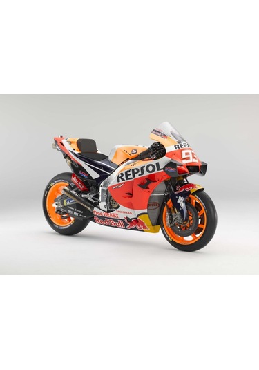 Honda Rcv 213 2021 1/18 Turuncu Model Motosiklet