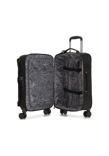 Kıplıng Spontaneous S Küçük Boy Tekerlekli Valiz Siyah Black Noır Siyah