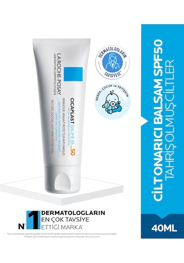 La Roche Posay Cicaplast Baume B5 Onarıcı Bakım Kremi SPF50 40 ML