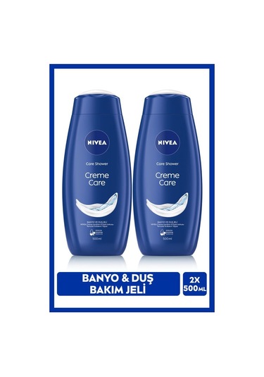 Nivea Creme Care Banyo ve Duş Jeli 2 x 500 ML