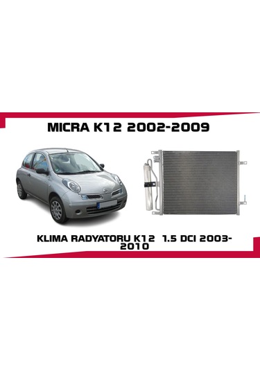 Klıma Radyatoru K12 .5 Dcı 2003-2010