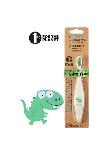 Jack N'Jill Dino Çocuklar İçin Diş Fırçası Extra Soft