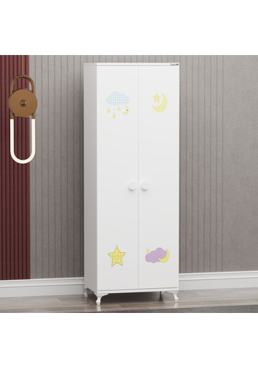 Garaj Home Yıldız 2 Kapaklı Dolap - Uykucu