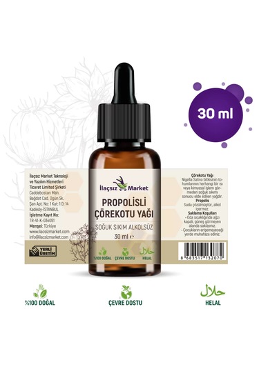 Propolisli Çörek Otu Yağı Damlası / 30 Ml