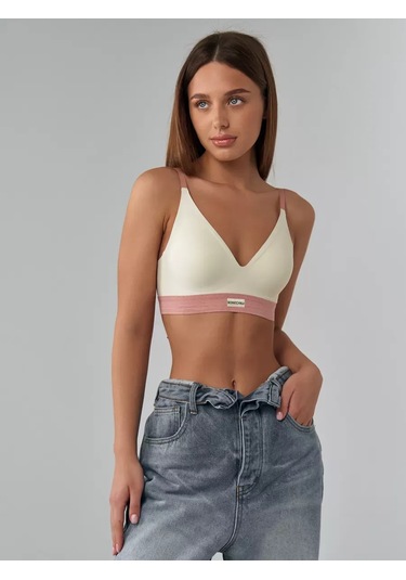 Bonechka Desteksiz, Push-up'sız Sütyen 164737732 Sütlü