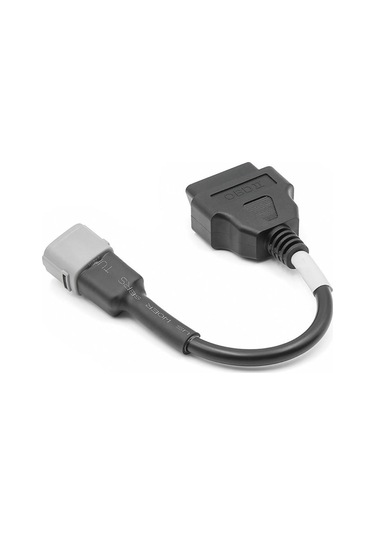 Motor Durum Monitörü, Suzuki Uyumluluğu İçin Isıya Dayanıklı Motosiklet Obd2 Teşhis Kablosu, Dayanıklı Plastik Metalden Hafif Adaptör