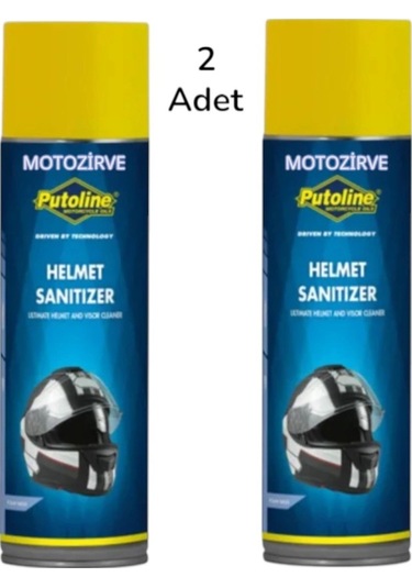 Putoline Helmet Sanitizer Kask Ve Vizör Temizleyici 500 Ml 2 Adet