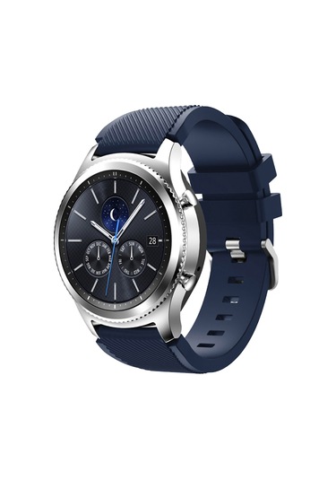 E2m Huaweı Watch 22mm Krd-12 Frontier Silikon Lacivert Kordon