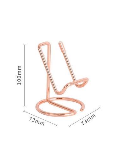 Dancemonkey Dayanıklı Metal Stand - Ev/ofis Masaüstü Altın Altın