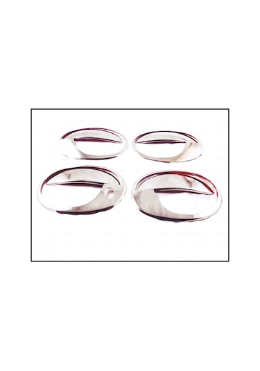 Opel Corsa C Krom Kapı Kolu Çerçeve 4 Kapı 2000-2007 P. Çelik