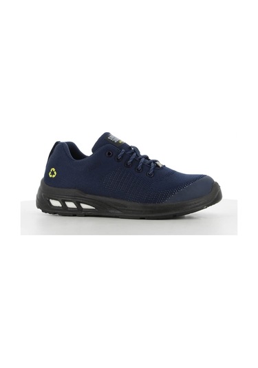 Safety Jogger Ecofitz Navy S1p Src Sr Esd Fo İş Güvenlik Ayakkabı Mavi