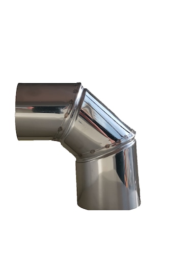 Kamp Sobası Dirsek 8cm 90 Derece Mizan Metal,marina Grill Kamp So