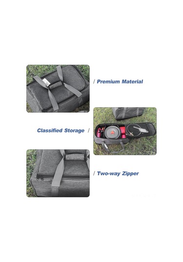 Gajeena Kamp Aletleri Çantası Pratik Outdoor Pişirme Ekipmanı Taşıyıcı Çok Renkli