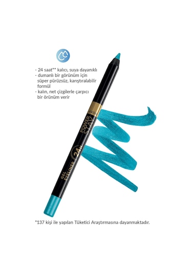 Power Stay Jel Eyeliner Tropical Teal