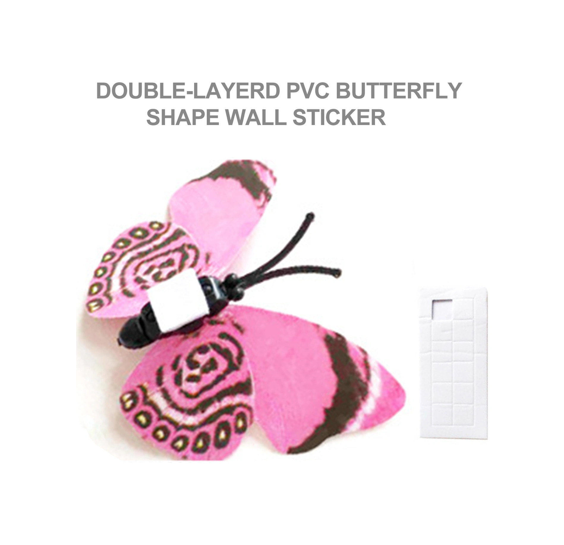 Youmex 12 Adet Pvc Çift Katlı 3d Kelebek Duvar Sticker, Doğal Dekor, Kolay Uygulama, Çeşitli Renkler Ve Kullanim Alanlari Sarı