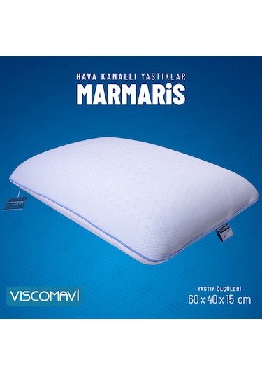 Marmaris Hava Kanallı Ortopedik Visco Yastık