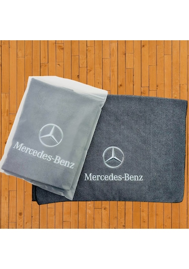 Mikrofiber Oto Kurulama Yıkama Havlusu 50x70 Araba Logolu Bez 16