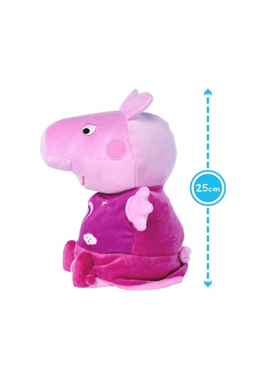 Peppa Pig Işıklı Ve Sesli İyi Geceler Peppa Peluş Pembe