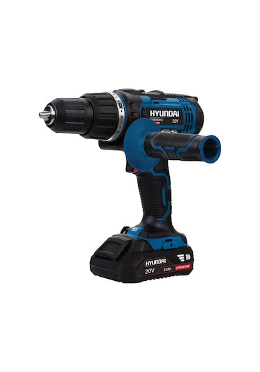 Hyundai HPA202D 20V 2 Ah Li ion Çift Akülü Darbeli Vidalama