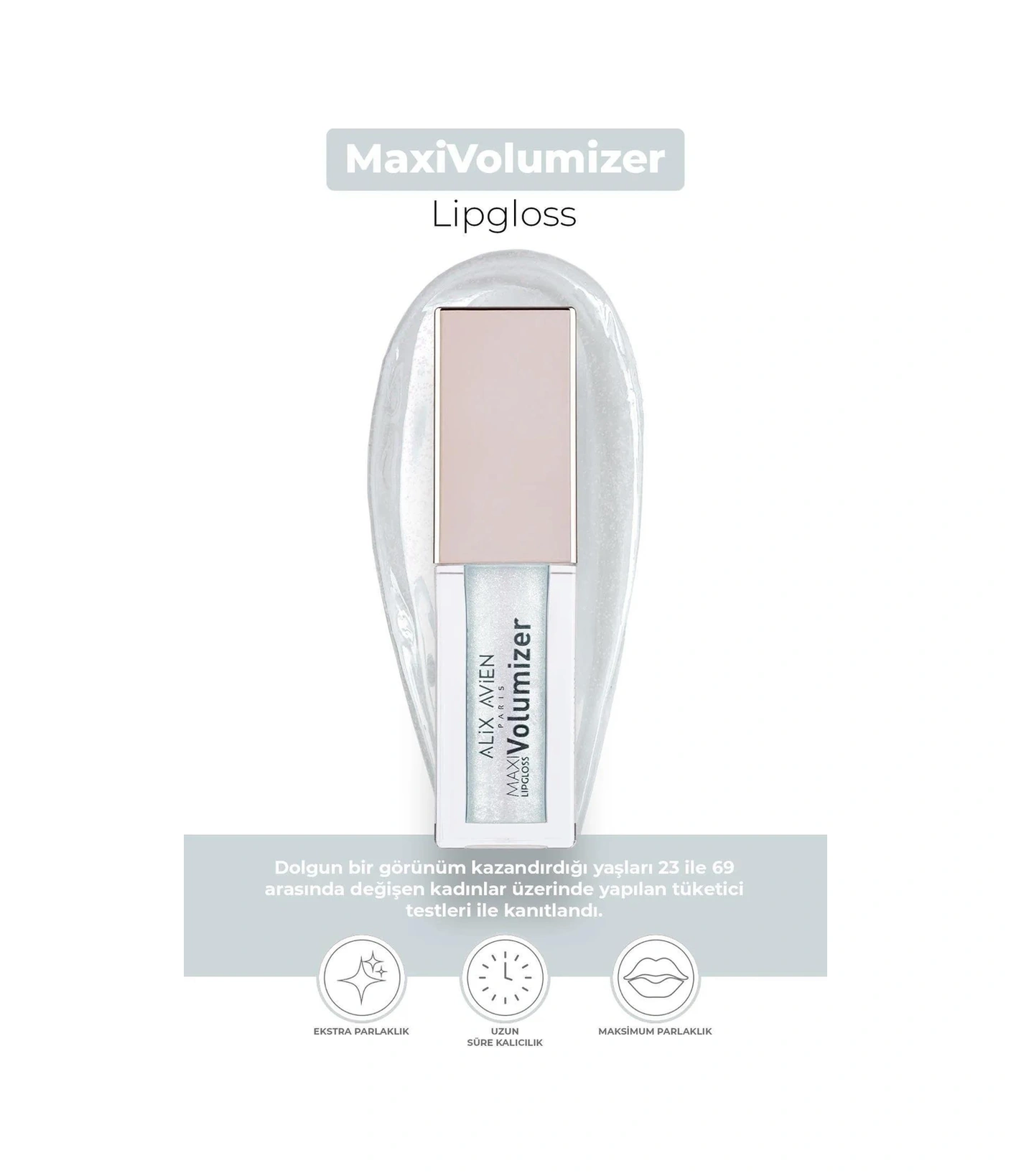 Alix Avien Yoğun Pigment Veren Kalıcı Işıltı Ve Parlaklık Sağlayan Dolgunlaştırıcı Simli Makyaj Seti