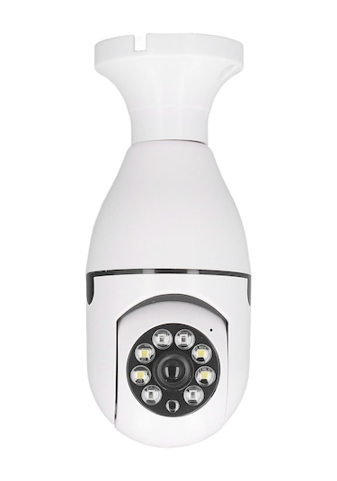 Geeroyoo Ev Güvenliği Kablosuz Kamera 2mp 1080p - İki Yönlü Ses, Hareket Algılama, Ir Gece Görüşü, 360 Panoramik Monitörleme, Wıfı, 110-240v