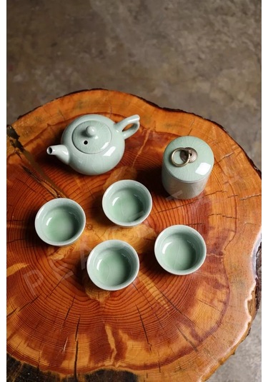 Peace Tea Çay Seremonisi Seti 201882889 Derin Yeşil