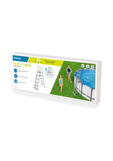 Bestway Güvenlikli Havuz Merdiveni 132 Cm 58332