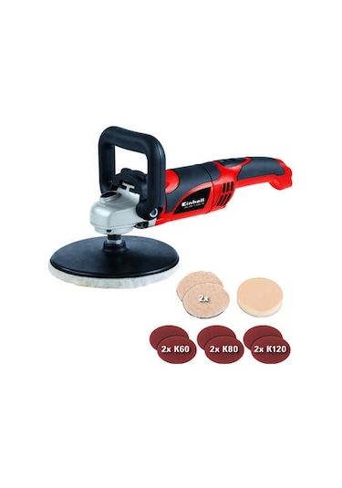 Einhell CC-PO 1100/1E Çantalı Polisaj ve Zımpara Makinesi - 2093264