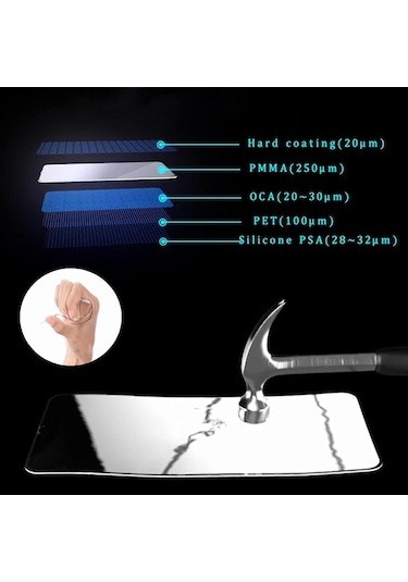 iPhone Uyumlu 13 Ekran Koruyucu 9d Seramik Nano Kırılmaz Cam Kavisli