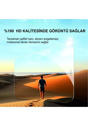 İphone 15 Pro Max Uyumlu Hayalet Ekran Koruyucu Anti Çizik & Darbeye Dayanıklı Koruma