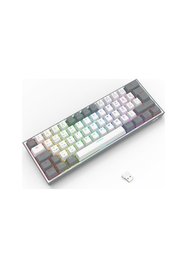 Redragon K616 Fizz Pro Rgb Red Switch 2.4ghz Kablosuz Klavye