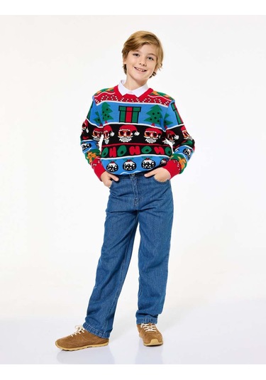 Koton Çok Renkli Erkek Çocuk Kazak 6wkb90010tt Çok Renkli