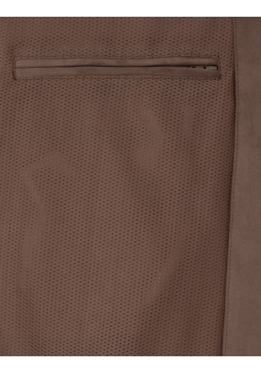 Pierre Cardin Erkek Vizon Deri Mont-kaban 50312345-575 Vizon