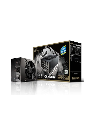 FSP Cannon Pro FSP2000-52AGPBI 2000W 80+ Gold Modüler Güç Kaynağı