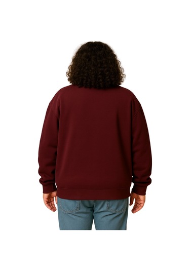 Erkek Büyük Beden 122-158 Kilo Arası İçin Uygun Pamuklu Geniş Kalıp Dik Yaka Fermuarlı Sweat Mont Bordo Erkek Büyük Beden 122-158 Kilo Arası İçin Uygun Pamuklu Geniş Kalıp Dik Yaka Fermuarlı Sweat Mont Bordo