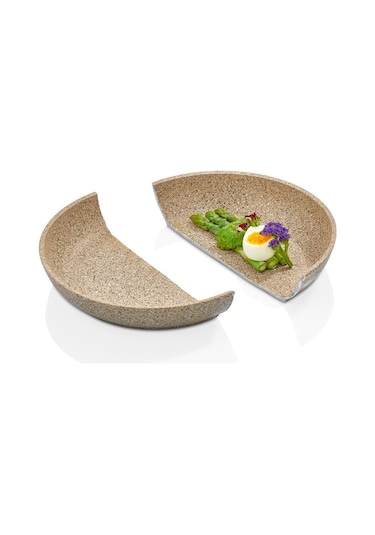 Falez Creamy Granit 20 Cm Tava Krem