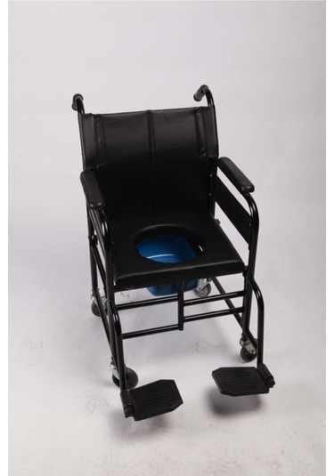 Siyah Ev Tipi Tekerlekli Sandalye