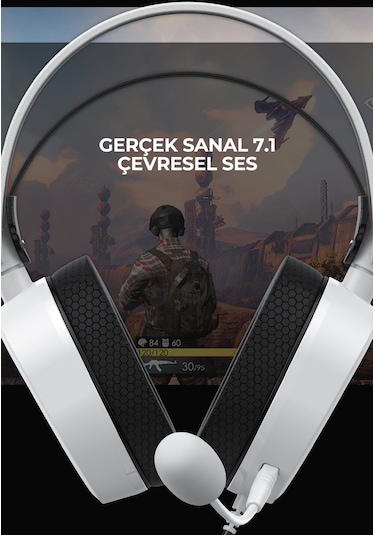 Havit Gamenote H2038U RGB 7.1 USB Mikrofonlu Oyuncu Kulaklığı
