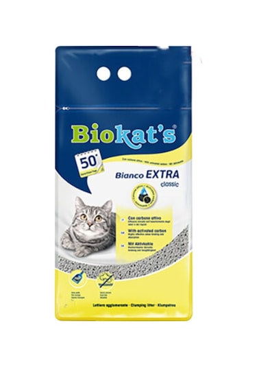 Biokat's Bianco Extra Bentonit Kedi Kumu 10 L