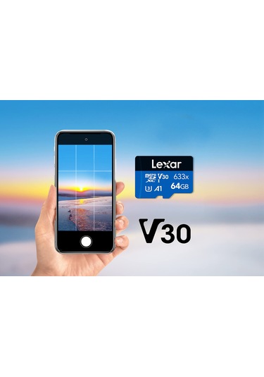 Lexar 633x 64 Gb Micro Sd Kart, Microsdxc Uhs-ı Kart W/o Sd