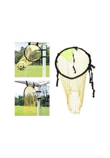 Homyl Futbol Hedef Uygulama Ağı Sahası Kolayca Sarı