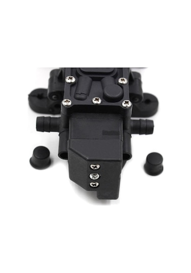 Mufunye 12v Elektrikli Sprey Pompa, 72w Otomatik Emme Yüksek Basınçlı, Araba Yıkama Ve Zarf Artırıcı, İki Yan Düz Bağlantı 2 Kelepçe Dahil