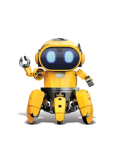 Construct Create Tobbie Kendini Yönlendiren Yapay Zeka Robotu, 114 Parçalı Dıy Stem Kit Akıllı Oyuncaklar