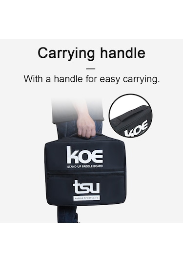 Vkemall Kürek Tahtası Çantası Taşıma Saplı Standup Kürek Tahtası Soğutucu Çantası Büyük