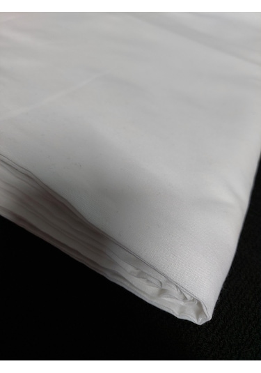 10'lu Pamuklu Beyaz Fermuarlı 50x70 Cm Iç Yastık Kılıfı 10 Adet