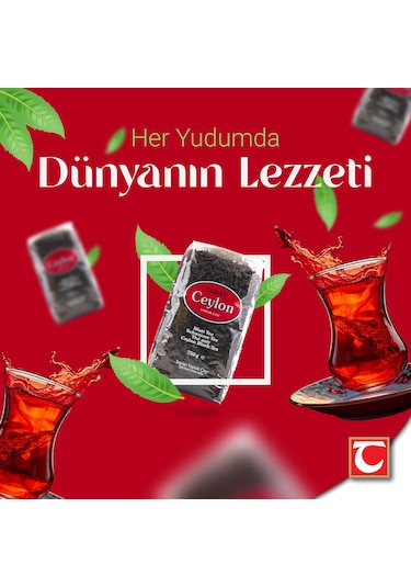 Tanay Ceylon İthal Yaprak Seylan Çayı 4 x 750 G