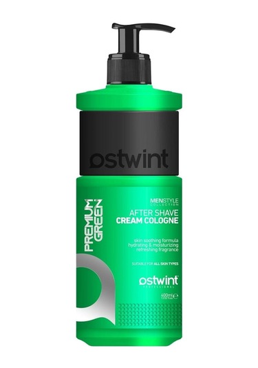 Ostwint  Premium Green Tıraş Sonrası Krem Kolonya Balsam 400 ML